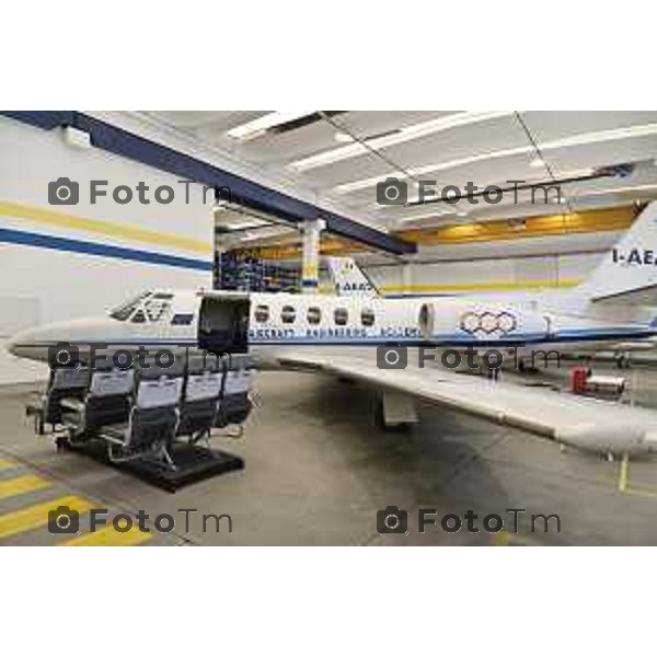 Tiziano Manzoni/LaPresse 18-11- 2025 Italia Cronaca Bergamo Azzano San Paolo Ryanair centro formazione Aircraft Engineering Academy Eddie Wilson, CEO Ryanair DAC Roberto Occhiuto, Presidente Regione Calabria Giovanni Sanga, Presidente SACBO Alessandro Cianciaruso, CEO SEAS