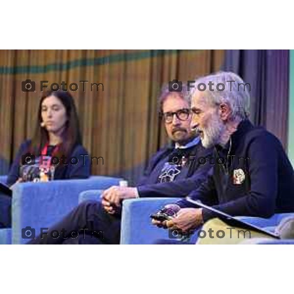 Tiziano Manzoni/LaPresse 1-10- 2025 Italia Cronaca Bergamo Cantiere Nuova Gamec ex palazzetto sport