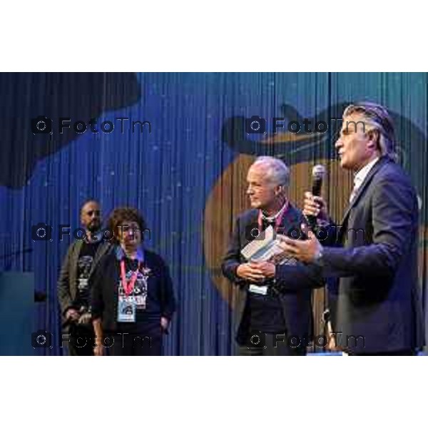 Tiziano Manzoni/LaPresse 1-10- 2025 Italia Cronaca Bergamo Cantiere Nuova Gamec ex palazzetto sport