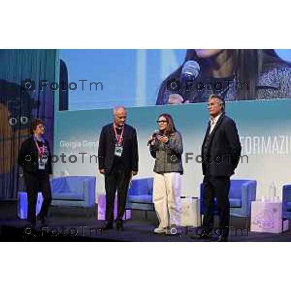 Tiziano Manzoni/LaPresse 1-10- 2025 Italia Cronaca Bergamo Cantiere Nuova Gamec ex palazzetto sport