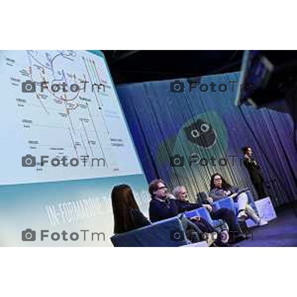 Tiziano Manzoni/LaPresse 1-10- 2025 Italia Cronaca Bergamo Cantiere Nuova Gamec ex palazzetto sport