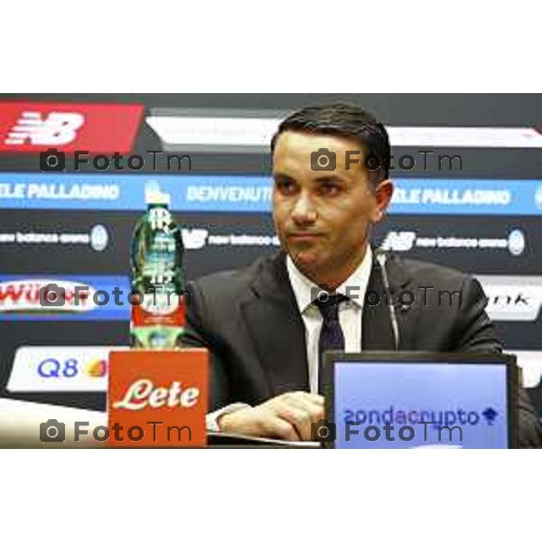Tiziano Manzoni/LaPresse 19-11- 2025 Italia Cronaca di mister Raffaele Palladino con Luca Percassi