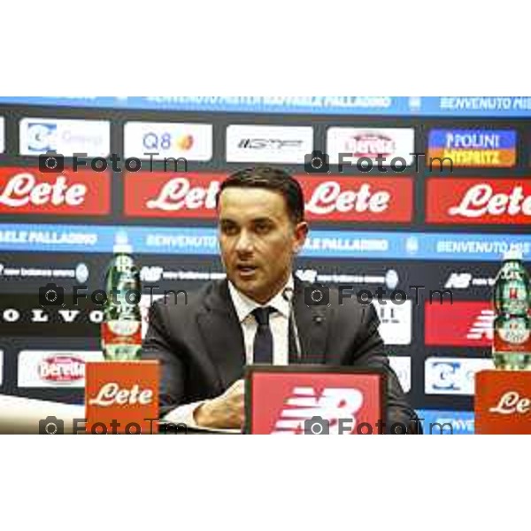 Tiziano Manzoni/LaPresse 19-11- 2025 Italia Cronaca di mister Raffaele Palladino con Luca Percassi