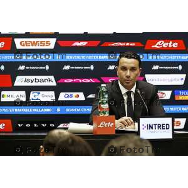 Tiziano Manzoni/LaPresse 19-11- 2025 Italia Cronaca di mister Raffaele Palladino con Luca Percassi