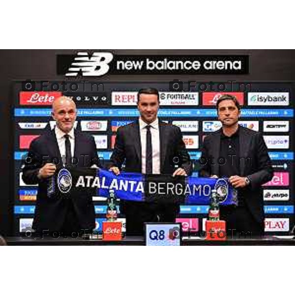 Tiziano Manzoni/LaPresse 19-11- 2025 Italia Cronaca di mister Raffaele Palladino con Luca Percassi