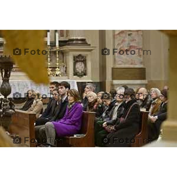 Tiziano Manzoni/LaPresse 20-11- 2025 Italia Cronaca Bergamo Bergamo funerale giudice Stefano Storto,