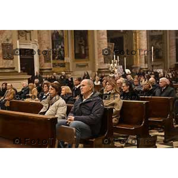 Tiziano Manzoni/LaPresse 20-11- 2025 Italia Cronaca Bergamo Bergamo funerale giudice Stefano Storto,