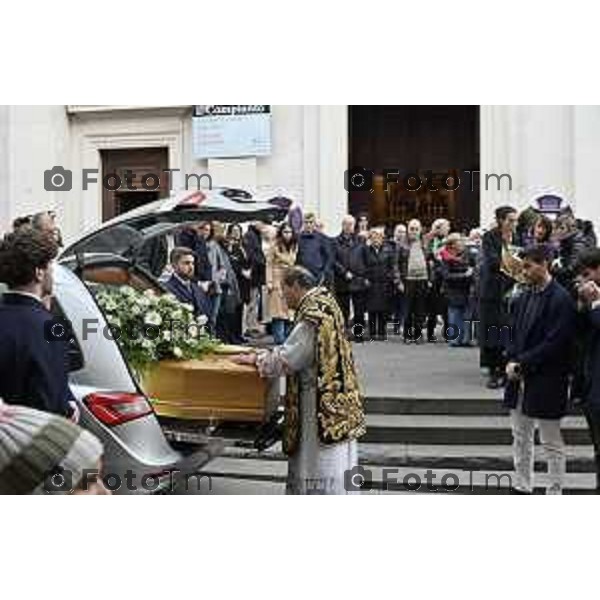 Tiziano Manzoni/LaPresse 20-11- 2025 Italia Cronaca Bergamo Bergamo funerale giudice Stefano Storto,