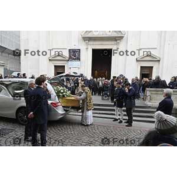 Tiziano Manzoni/LaPresse 20-11- 2025 Italia Cronaca Bergamo Bergamo funerale giudice Stefano Storto,