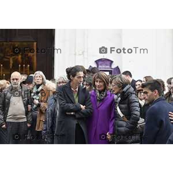 Tiziano Manzoni/LaPresse 20-11- 2025 Italia Cronaca Bergamo Bergamo funerale giudice Stefano Storto,