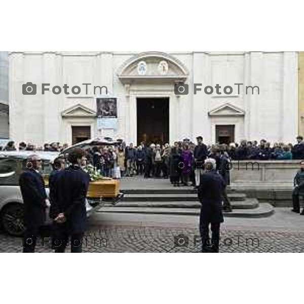 Tiziano Manzoni/LaPresse 20-11- 2025 Italia Cronaca Bergamo Bergamo funerale giudice Stefano Storto,