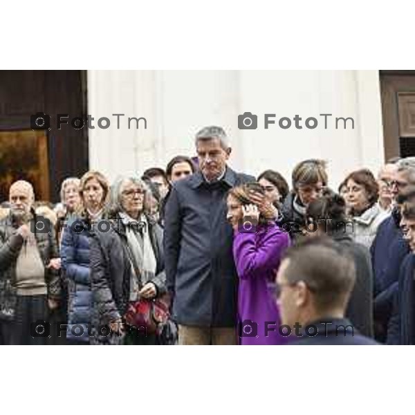 Tiziano Manzoni/LaPresse 20-11- 2025 Italia Cronaca Bergamo Bergamo funerale giudice Stefano Storto,