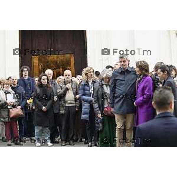 Tiziano Manzoni/LaPresse 20-11- 2025 Italia Cronaca Bergamo Bergamo funerale giudice Stefano Storto,