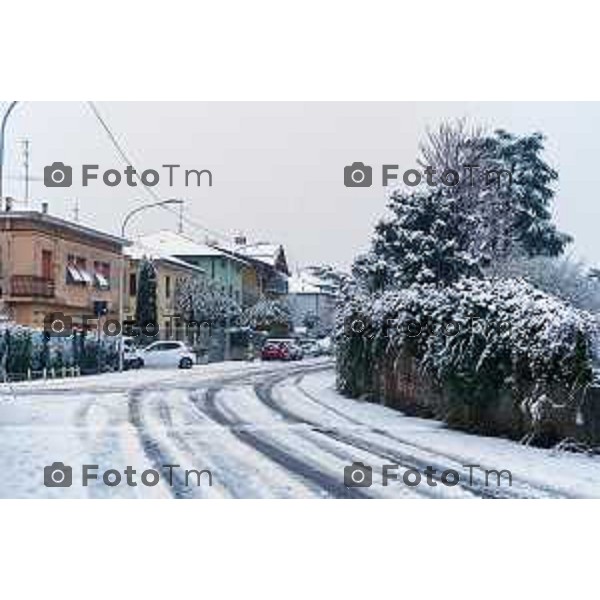 Cronaca, Bergamo - 21/11/25 - Neve in Città