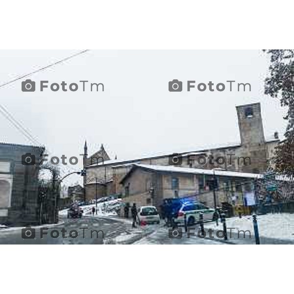 Cronaca, Bergamo - 21/11/25 - Neve in Città