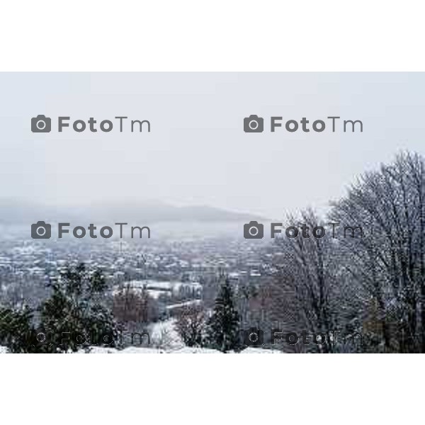 Cronaca, Bergamo - 21/11/25 - Neve in Città