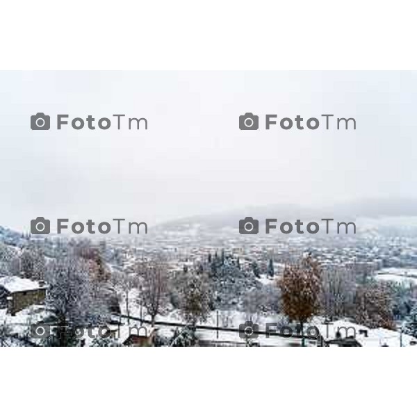 Cronaca, Bergamo - 21/11/25 - Neve in Città