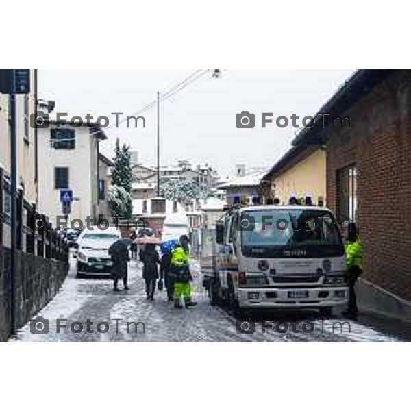 Cronaca, Bergamo - 21/11/25 - Neve in Città