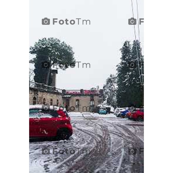 Cronaca, Bergamo - 21/11/25 - Neve in Città