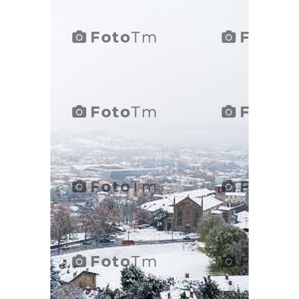 Cronaca, Bergamo - 21/11/25 - Neve in Città