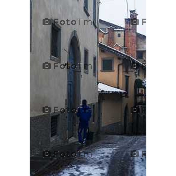 Cronaca, Bergamo - 21/11/25 - Neve in Città