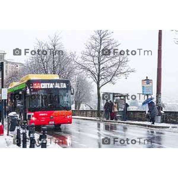 Cronaca, Bergamo - 21/11/25 - Neve in Città
