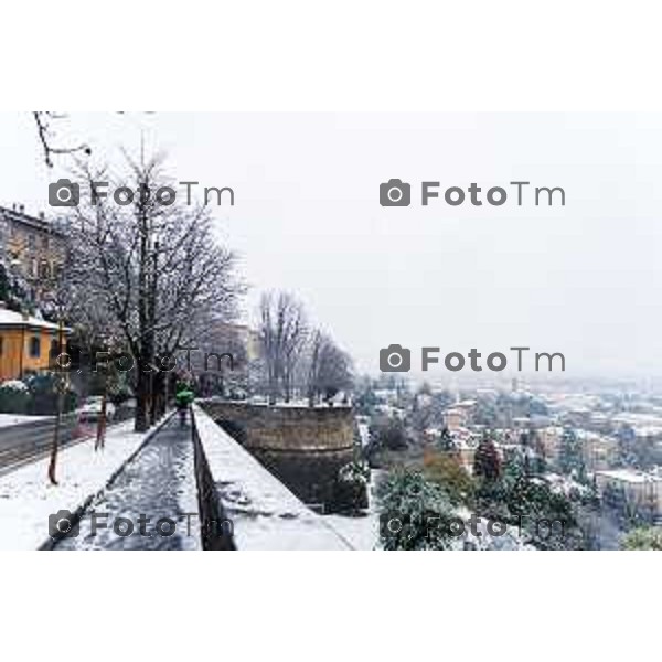 Cronaca, Bergamo - 21/11/25 - Neve in Città