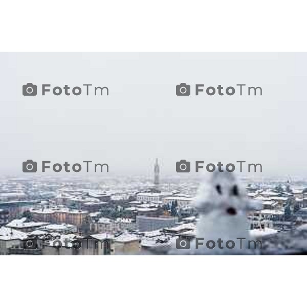 Cronaca, Bergamo - 21/11/25 - Neve in Città