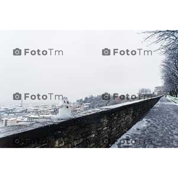 Cronaca, Bergamo - 21/11/25 - Neve in Città
