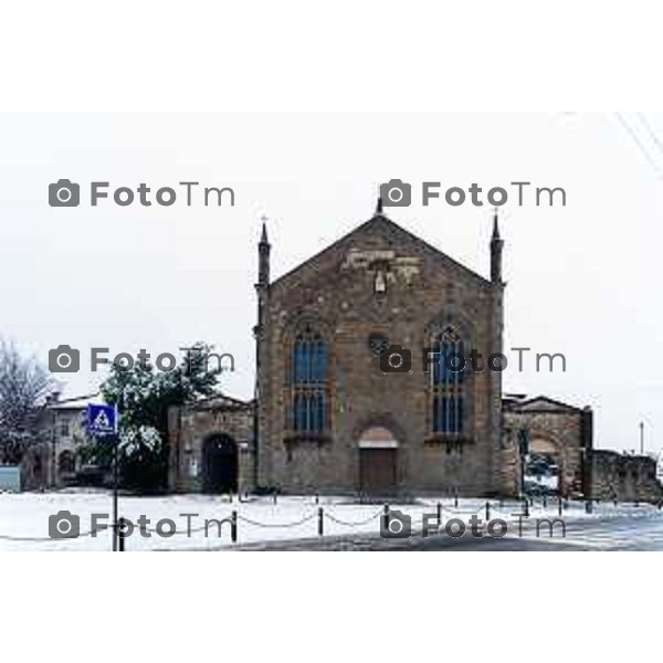 Cronaca, Bergamo - 21/11/25 - Neve in Città