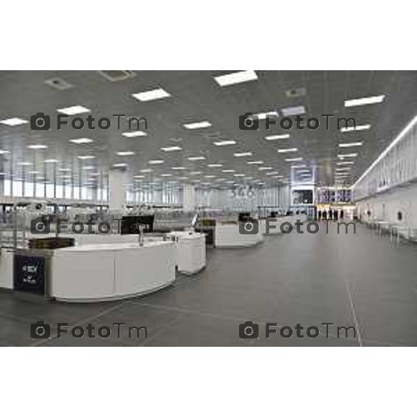 Tiziano Manzoni/LaPresse 25-11- 2025 Italia Cronaca aeroporto Orio Al Serio Nuovo Terminal