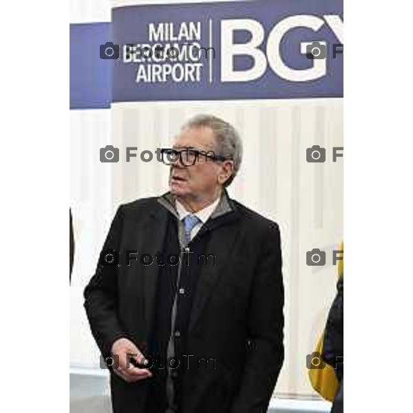 Tiziano Manzoni/LaPresse 25-11- 2025 Italia Cronaca aeroporto Orio Al Serio Nuovo Terminal Bettoni Aci