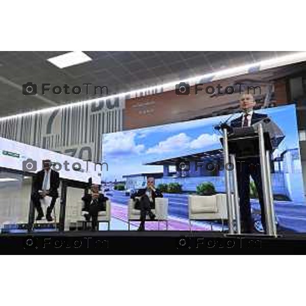 Tiziano Manzoni/LaPresse 25-11- 2025 Italia Cronaca aeroporto Orio Al Serio Nuovo Terminal anga Giovanni