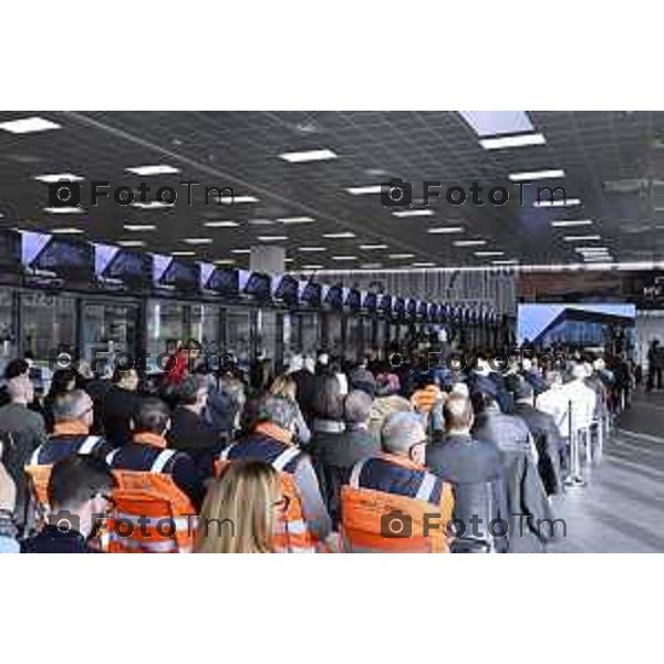 Tiziano Manzoni/LaPresse 25-11- 2025 Italia Cronaca aeroporto Orio Al Serio Nuovo Terminal