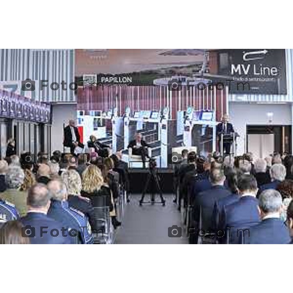 Tiziano Manzoni/LaPresse 25-11- 2025 Italia Cronaca aeroporto Orio Al Serio Nuovo Terminal