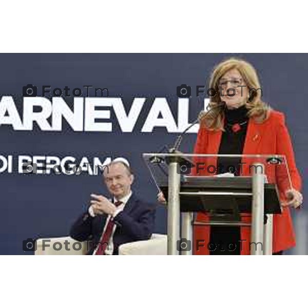 Tiziano Manzoni/LaPresse 25-11- 2025 Italia Cronaca aeroporto Orio Al Serio Nuovo Terminal Elena Carnevali