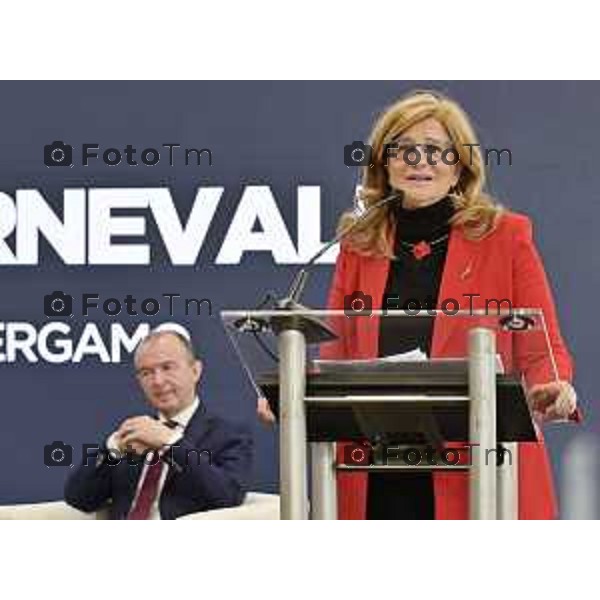 Tiziano Manzoni/LaPresse 25-11- 2025 Italia Cronaca aeroporto Orio Al Serio Nuovo Terminal Elena Carnevali