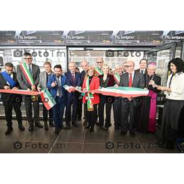 Tiziano Manzoni/LaPresse 25-11- 2025 Italia Cronaca aeroporto Orio Al Serio Nuovo Terminal Giovanni Sanga