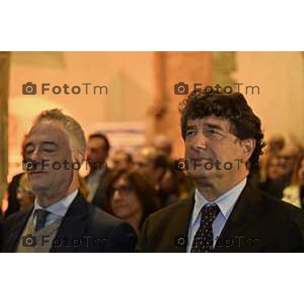 Tiziano Manzoni/LaPresse 26-11- 2025 Italia Cronaca BergamoBergamo UniBg Anno Accademico 2025-26 sotto il segno di rivoluzione digitale e intelligenza artificiale presidente del Tribunale di Bergamo è Vito Di Vita