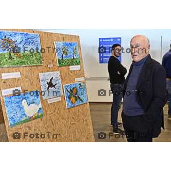 Tiziano Manzoni/LaPresse 26-11- 2025 Italia Cronaca Bergamo Bergamo uditorium Fausto Begnis Fondazione Carisma Attilio Fontana Miro Radici - Presidente Fondazione Carisma