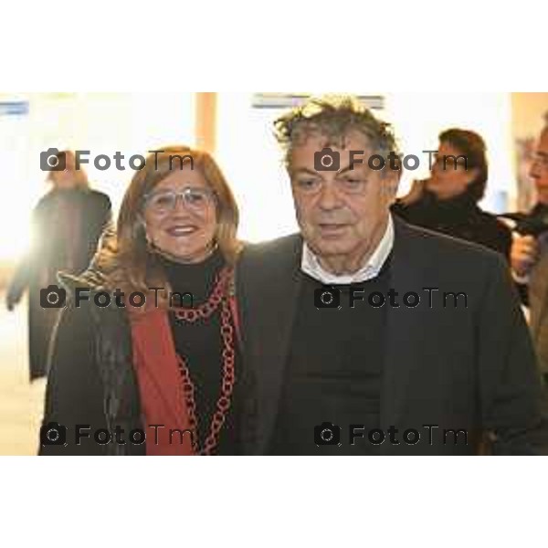 Tiziano Manzoni/LaPresse 26-11- 2025 Italia Cronaca Bergamo Bergamo uditorium Fausto Begnis Fondazione Carisma Attilio Fontana Miro Radici - Presidente Fondazione Carisma