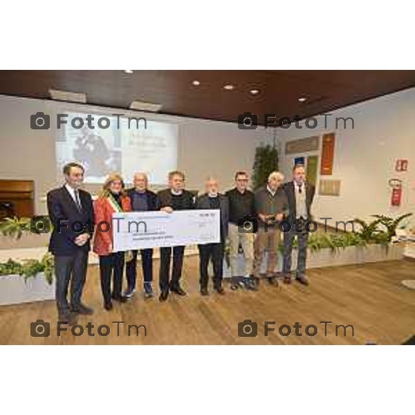 Tiziano Manzoni/LaPresse 26-11- 2025 Italia Cronaca Bergamo Bergamo uditorium Fausto Begnis Fondazione Carisma Attilio Fontana Miro Radici - Presidente Fondazione Carisma