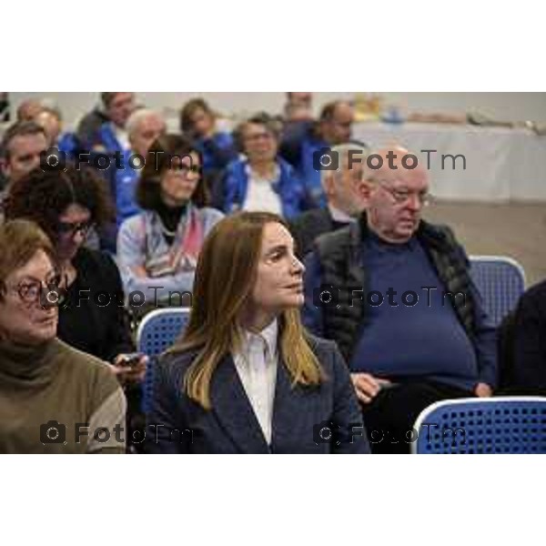 Tiziano Manzoni/LaPresse 26-11- 2025 Italia Cronaca Bergamo Bergamo uditorium Fausto Begnis Fondazione Carisma Attilio Fontana Miro Radici - Presidente Fondazione Carisma