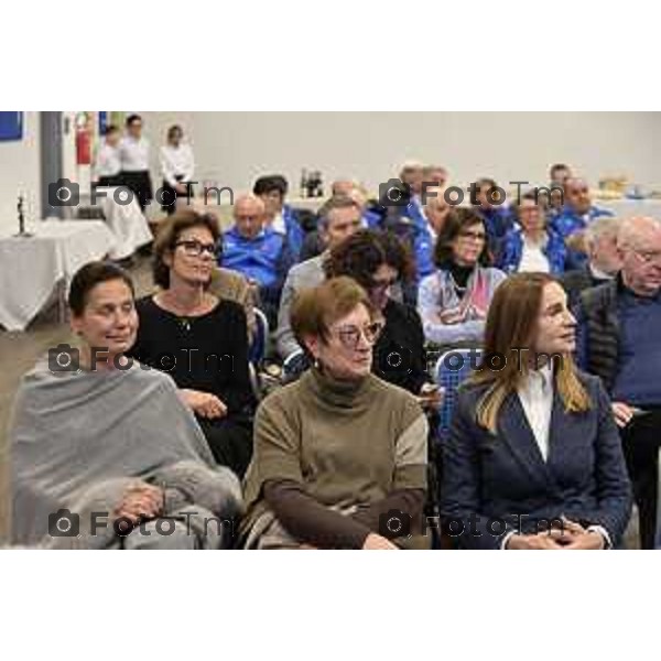 Tiziano Manzoni/LaPresse 26-11- 2025 Italia Cronaca Bergamo Bergamo uditorium Fausto Begnis Fondazione Carisma Attilio Fontana Miro Radici - Presidente Fondazione Carisma