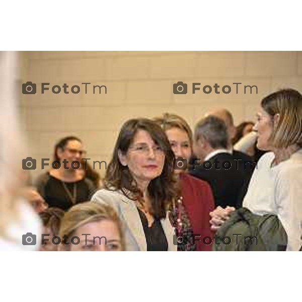 Tiziano Manoni/LaPresse 05-12- 2025 Italia Cronaca Bergamo Nomina ufficiale in corte d\'assise a Bergamo del nuovo presidente del Tribunale di Bergamo Pm Silvia Marchina, accanto alla pm Carmen Santoro