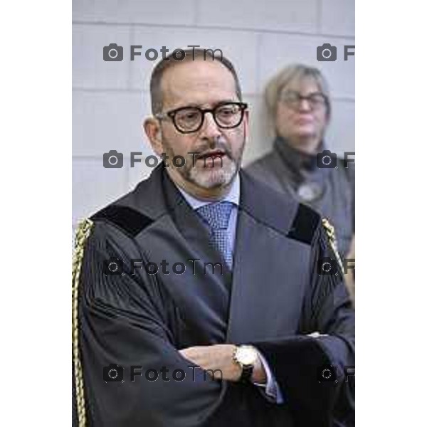 Tiziano Manoni/LaPresse 05-12- 2025 Italia Cronaca Bergamo Ordine avvocati di Bergamo, Giulio Marchesi presidente