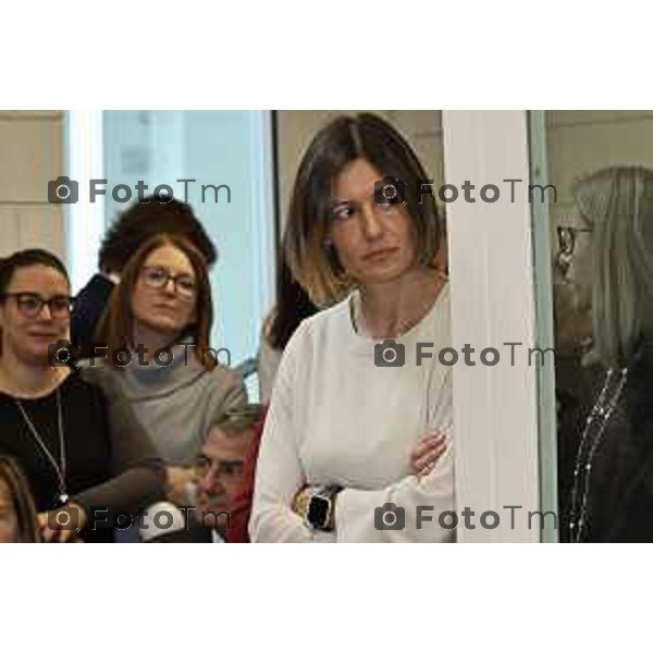 Tiziano Manoni/LaPresse 05-12- 2025 Italia Cronaca Bergamo Nomina ufficiale in corte d\'assise a Bergamo del nuovo presidente del Tribunale di Bergamo Pm Silvia Marchina, accanto alla pm Carmen Santoro