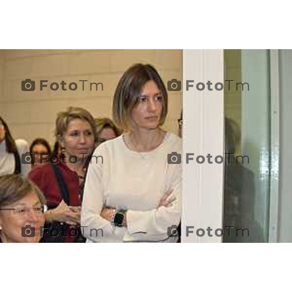 Tiziano Manoni/LaPresse 05-12- 2025 Italia Cronaca Bergamo Nomina ufficiale in corte d\'assise a Bergamo del nuovo presidente del Tribunale di Bergamo Pm Silvia Marchina, accanto alla pm Carmen Santoro