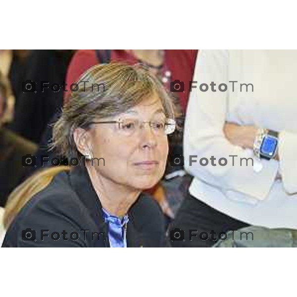 Tiziano Manoni/LaPresse 05-12- 2025 Italia Cronaca Bergamo Nomina ufficiale in corte d\'assise a Bergamo del nuovo presidente del Tribunale di Bergamo Laura D\'Urbino, presidente tribunale dei minori di brescia