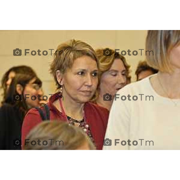 Tiziano Manoni/LaPresse 05-12- 2025 Italia Cronaca Bergamo Nomina ufficiale in corte d\'assise a Bergamo del nuovo presidente del Tribunale di Bergamo Carmen Santoro,